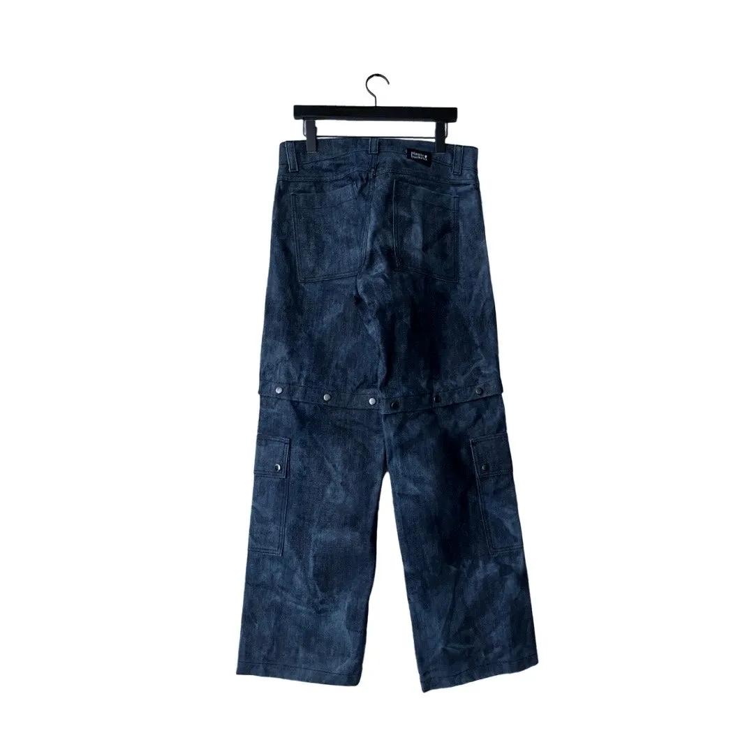 Adaptation Convertible Denim Cargo Pant in Pacific / MULTIPLE SIZES