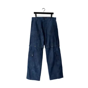 Adaptation Convertible Denim Cargo Pant in Pacific / MULTIPLE SIZES