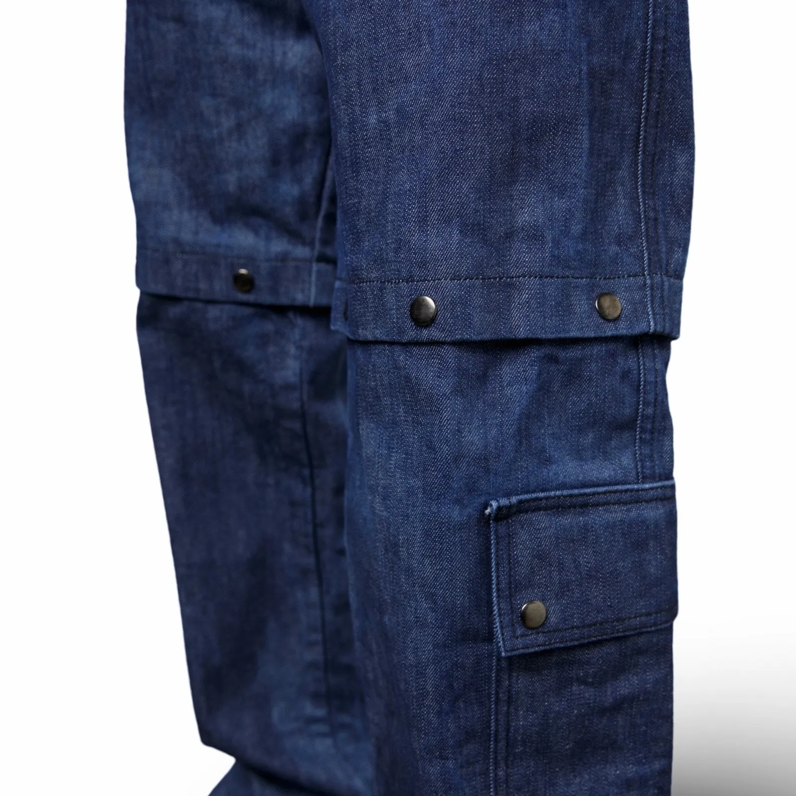 Adaptation Convertible Denim Cargo Pant in Pacific / MULTIPLE SIZES