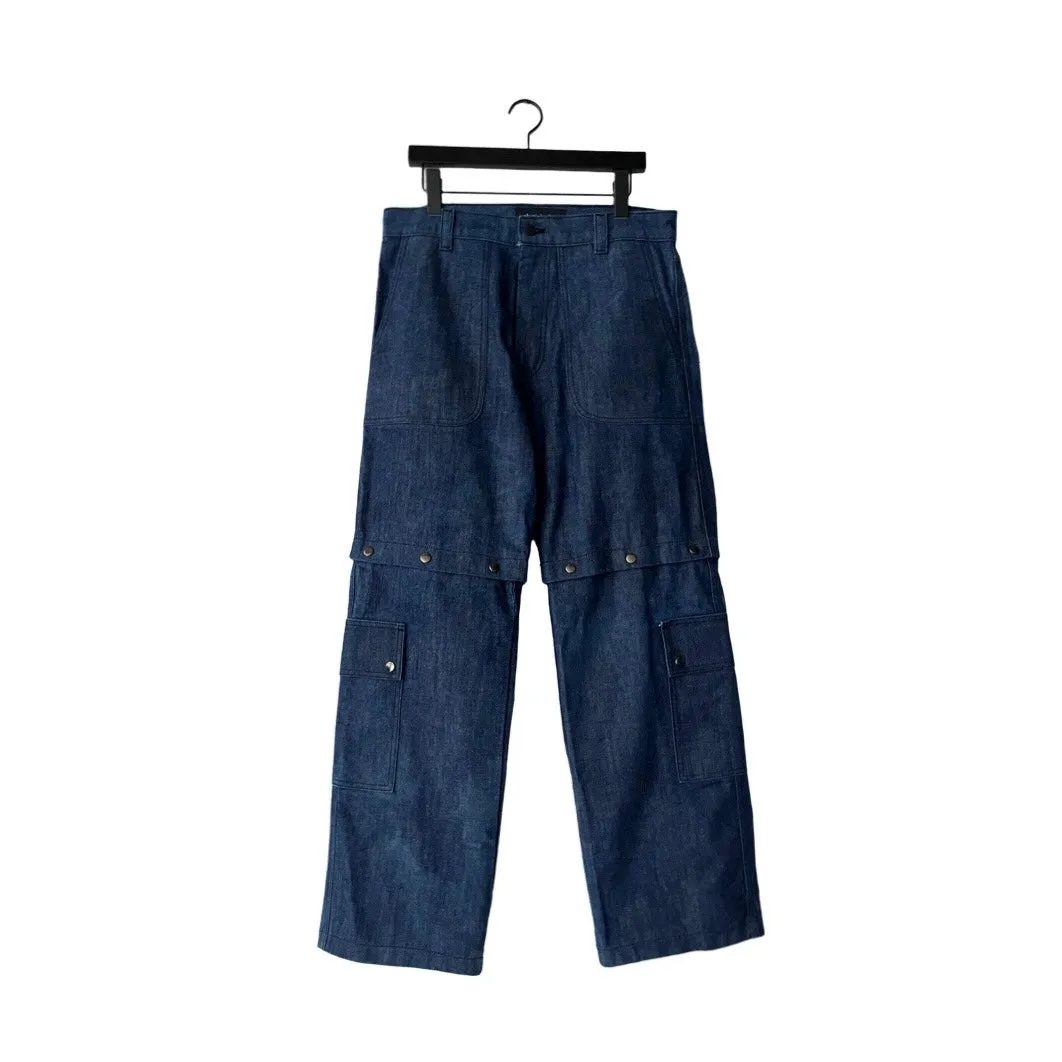 Adaptation Convertible Denim Cargo Pant in Pacific / MULTIPLE SIZES