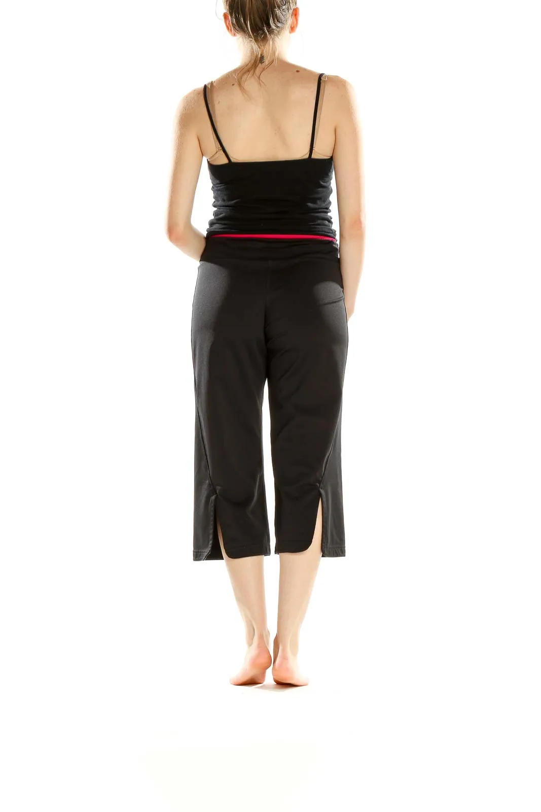 Black Adidas Capri Yoga Pants