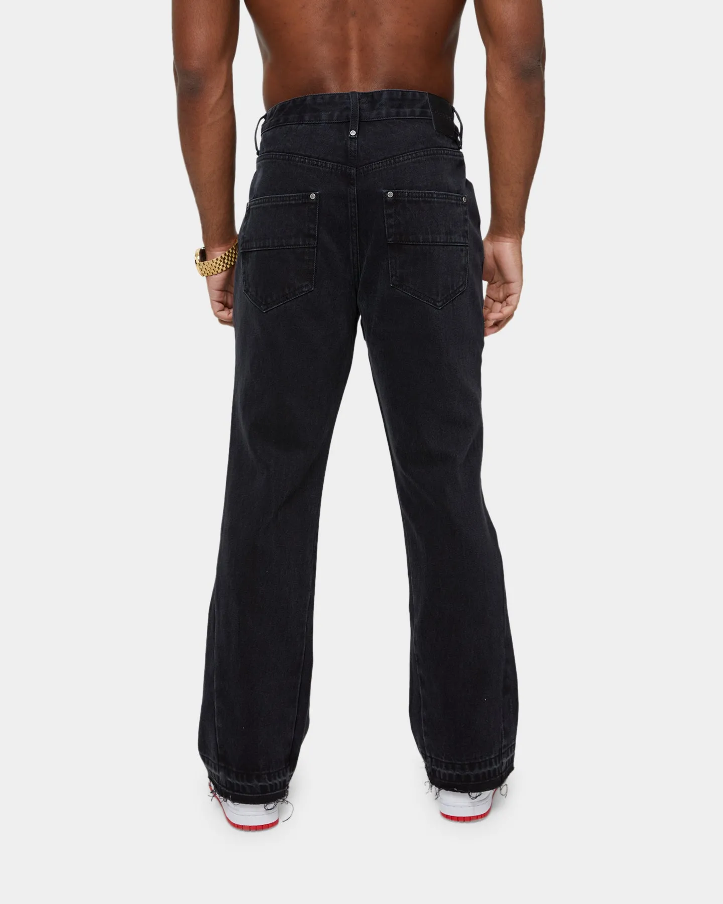 Carre Eclater Slim Jeans Washed Black