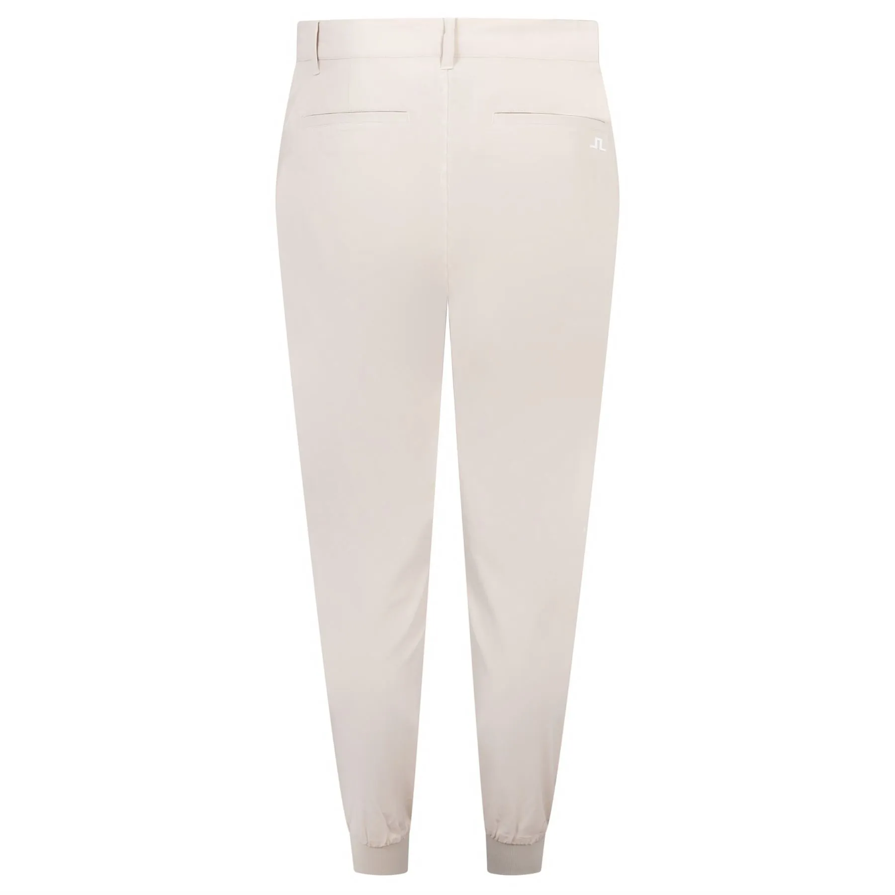 Cuff Double Weave Stretch Jogger Pants Moonbeam - AW24