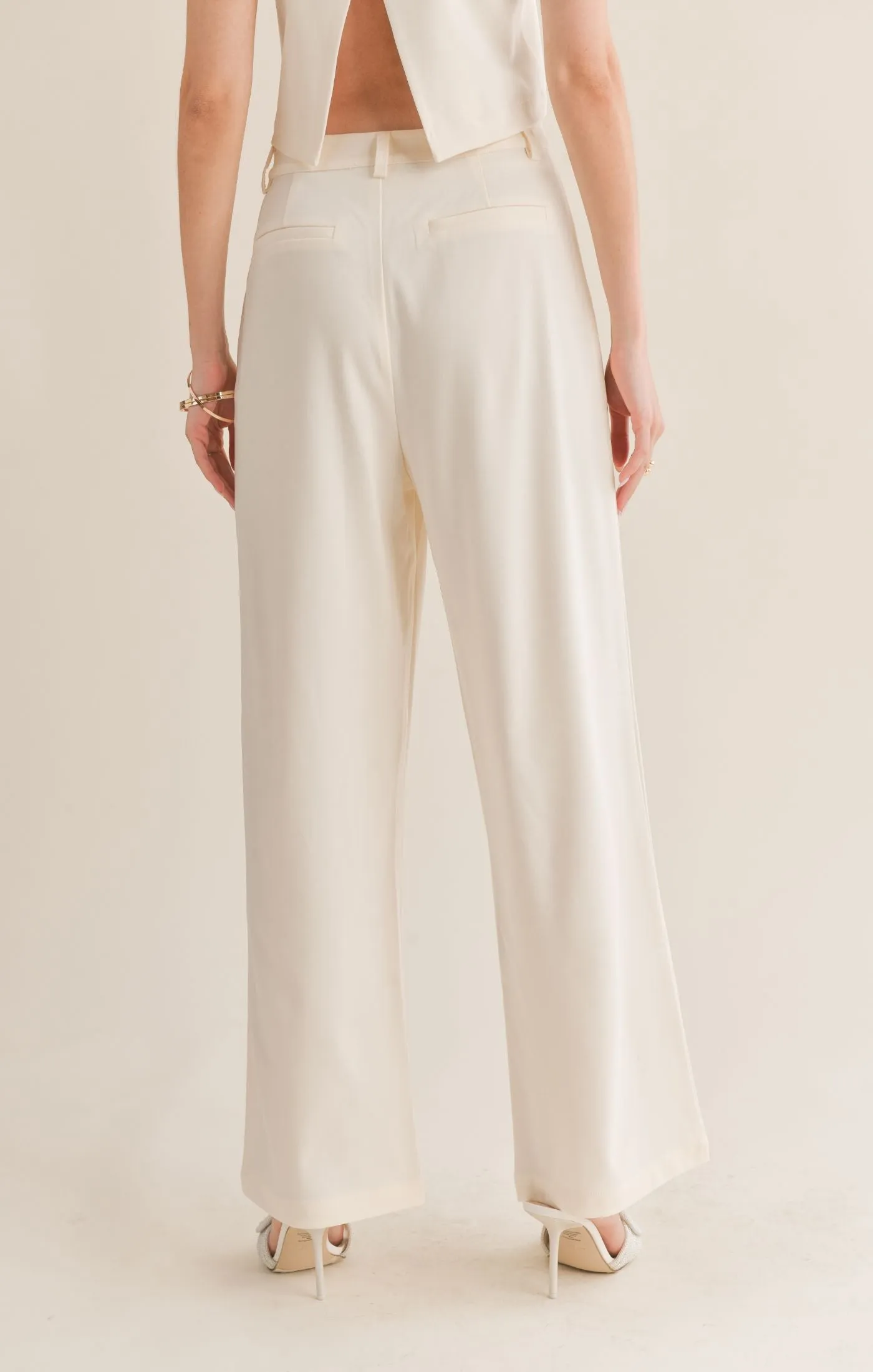 Follow Me Pleated Trousers | Off White