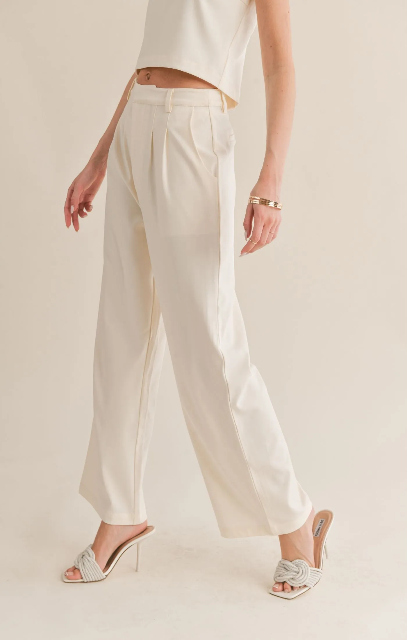 Follow Me Pleated Trousers | Off White