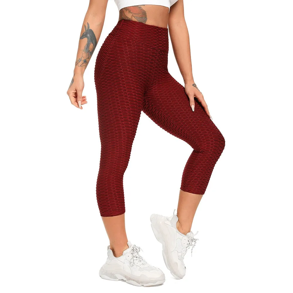 Funki Buys | Pants | Women's 5 Way Stretch Push Up Yoga Pant