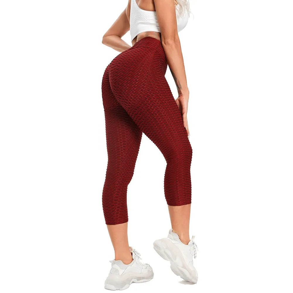 Funki Buys | Pants | Women's 5 Way Stretch Push Up Yoga Pant