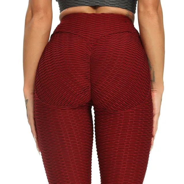 Funki Buys | Pants | Women's 5 Way Stretch Push Up Yoga Pant