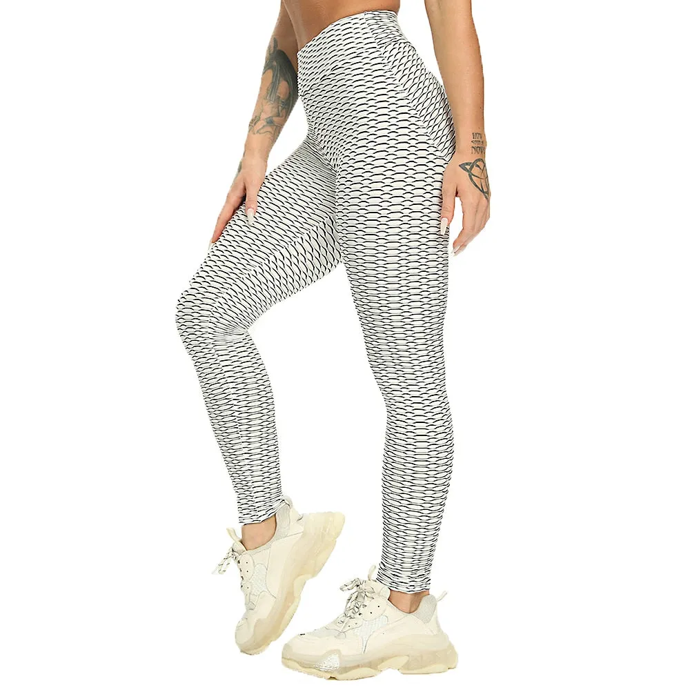 Funki Buys | Pants | Women's 5 Way Stretch Push Up Yoga Pant