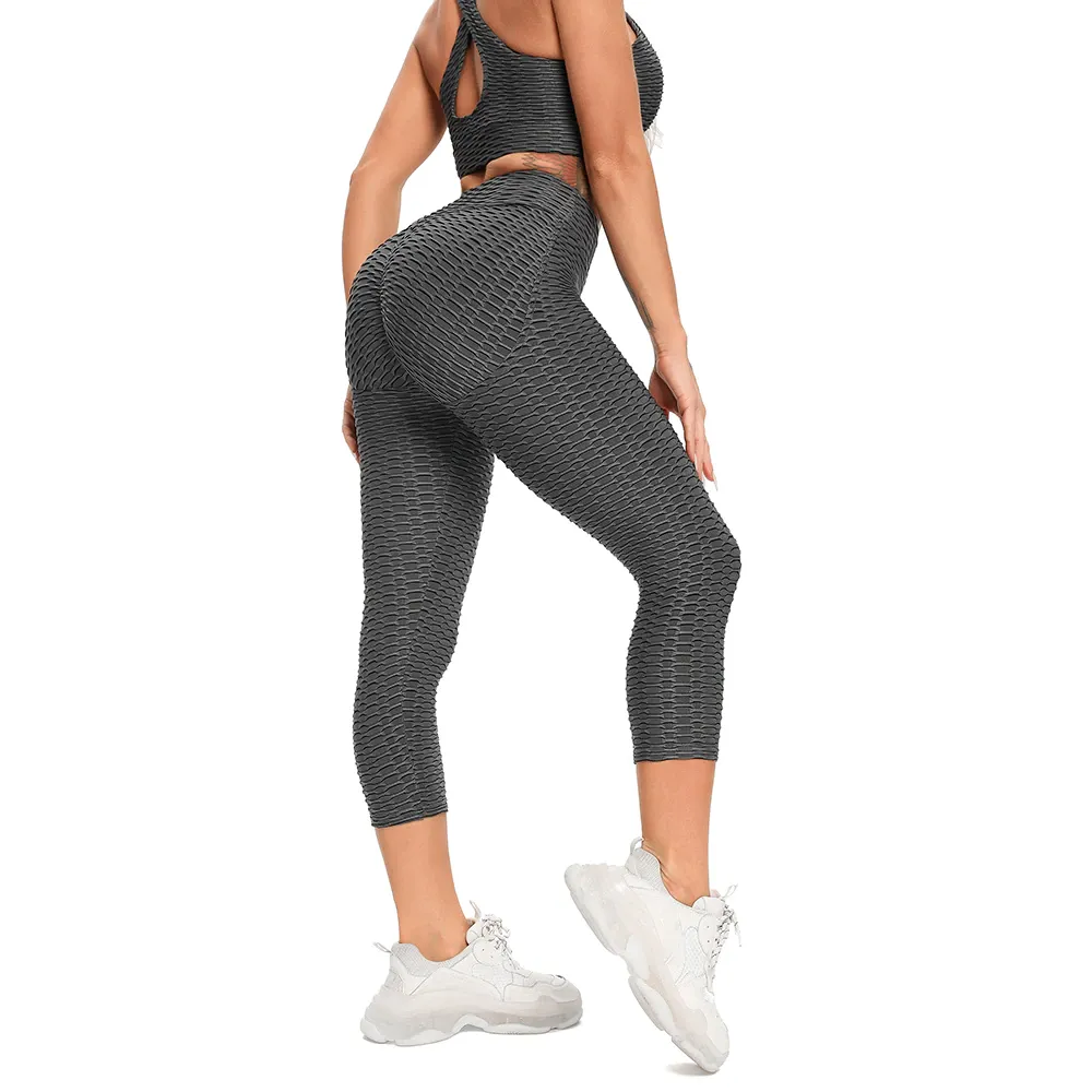 Funki Buys | Pants | Women's 5 Way Stretch Push Up Yoga Pant