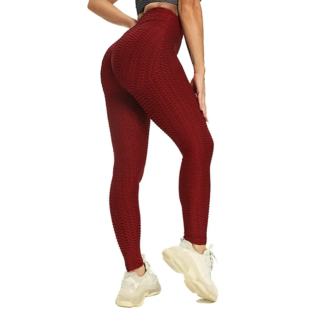 Funki Buys | Pants | Women's 5 Way Stretch Push Up Yoga Pant