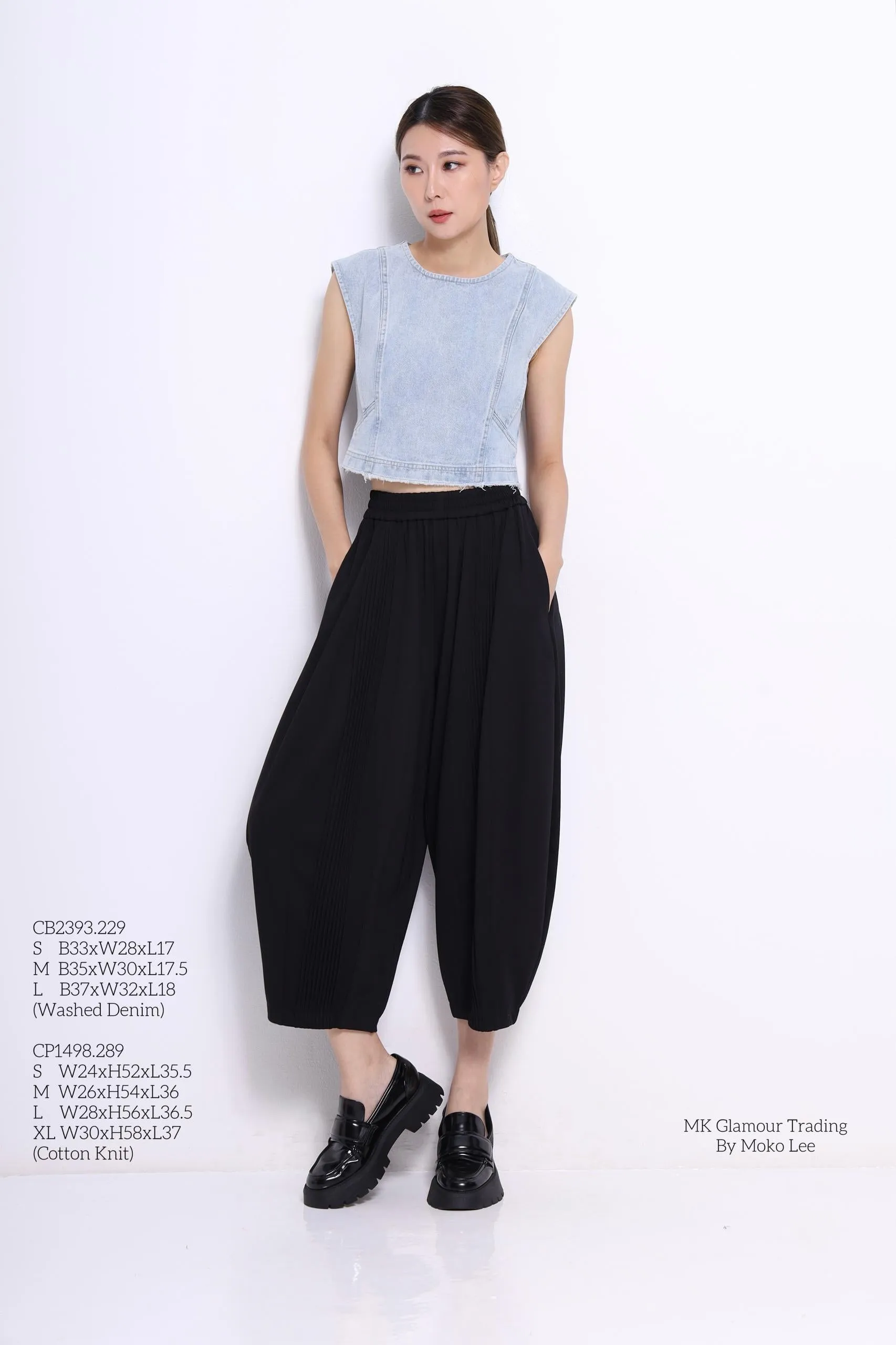 Hera Relaxed Pleated Pants