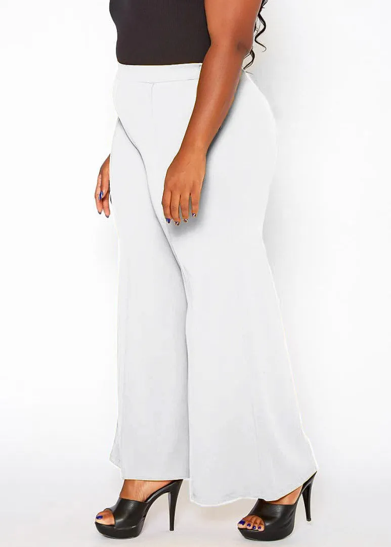 Hi Curvy Plus Size Women High Rise Trouser Pants