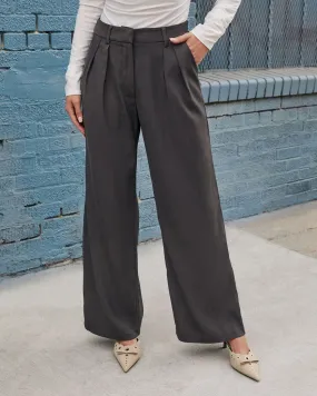 High Road Wide Leg Pleated Trousers