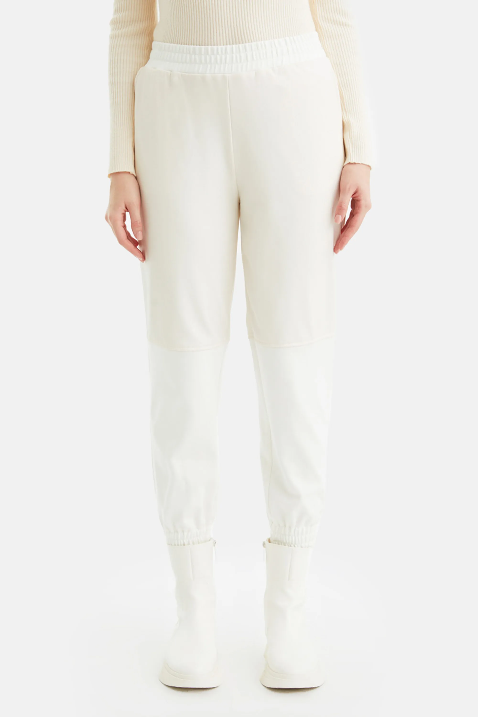 High-Waisted Jogging Pants (Final Sale)