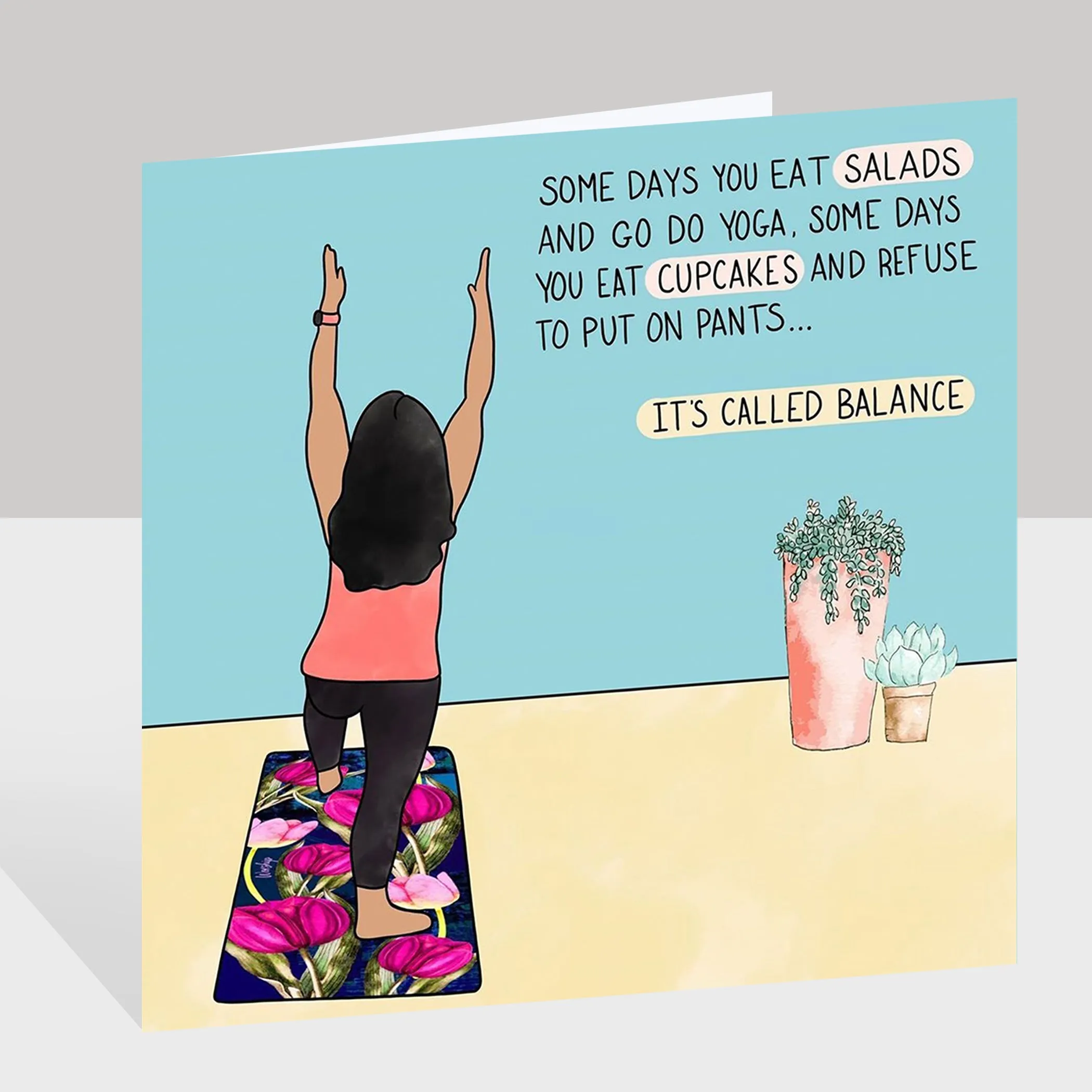 It’s Called Balance Doodle Card