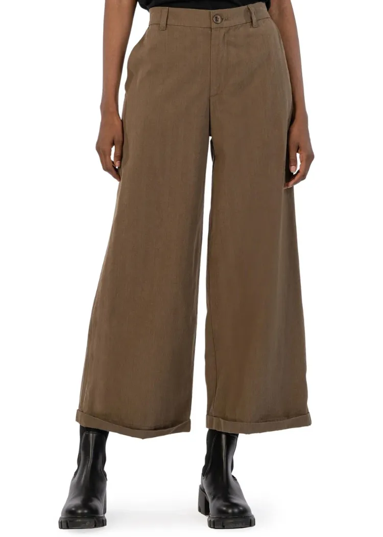 KUT Selma Pleated Wide Leg Trousers