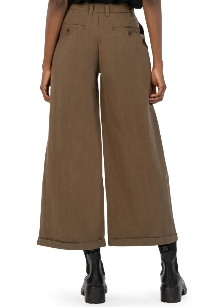 KUT Selma Pleated Wide Leg Trousers