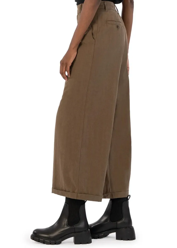 KUT Selma Pleated Wide Leg Trousers