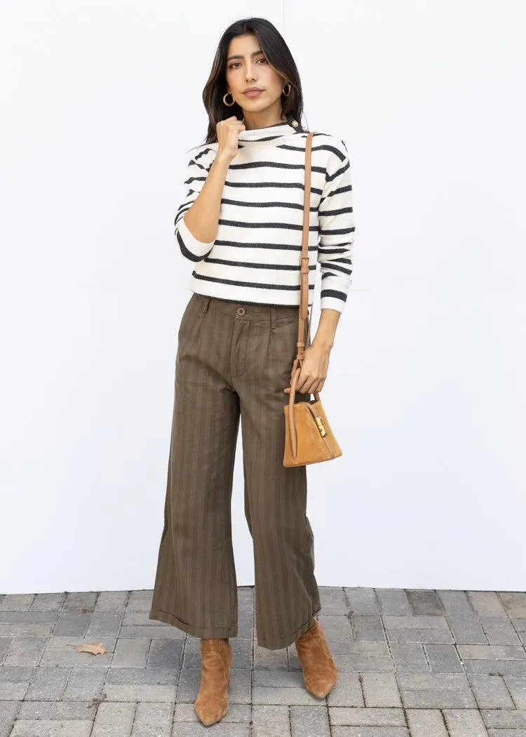 KUT Selma Pleated Wide Leg Trousers