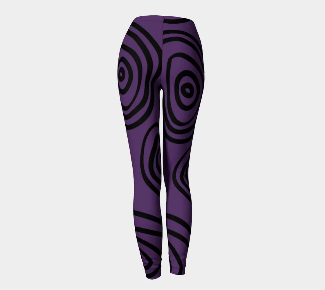 Loopyloop Grape Leggings