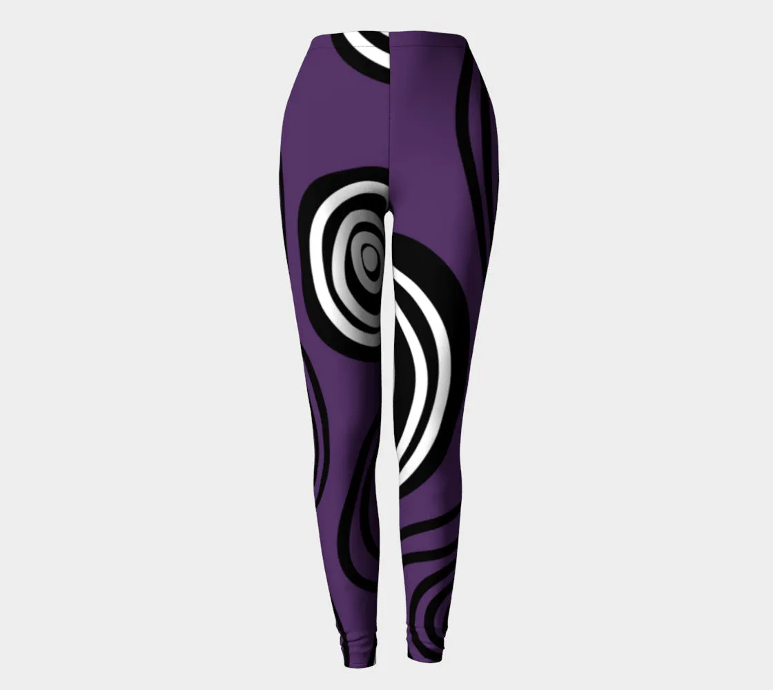 Loopyloop Grape Leggings