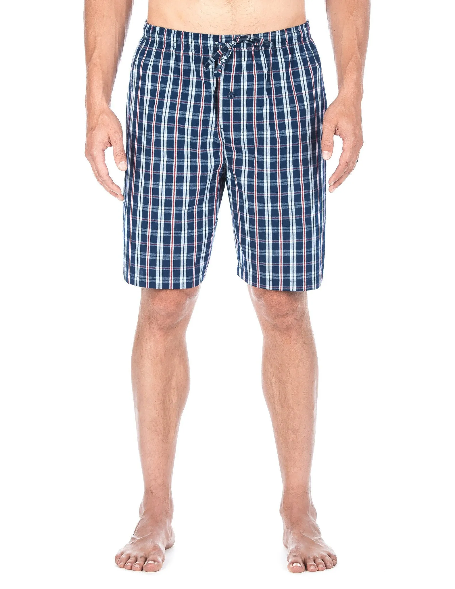 Men's Premium Cotton Sleep Shorts (2-Pack)