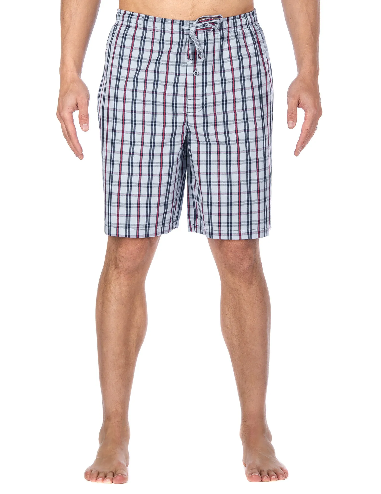 Men's Premium Cotton Sleep Shorts (2-Pack)