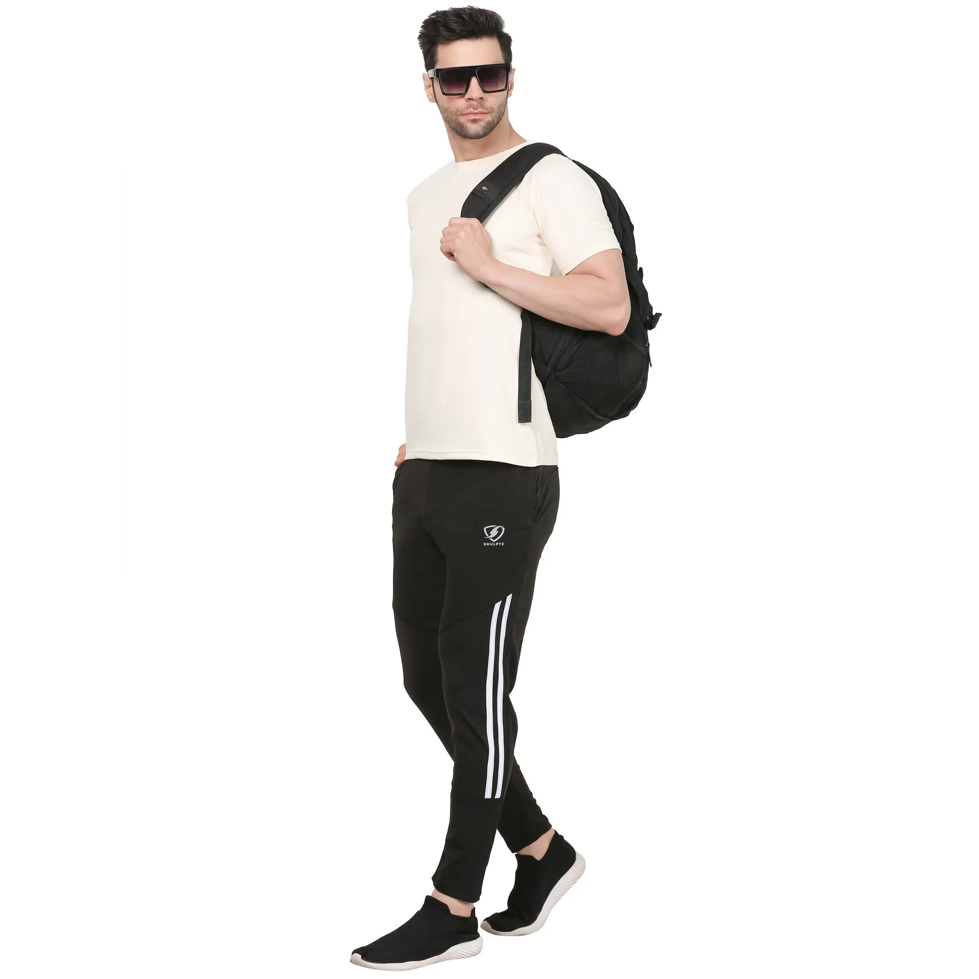 Mens Sidestripe Track Pants