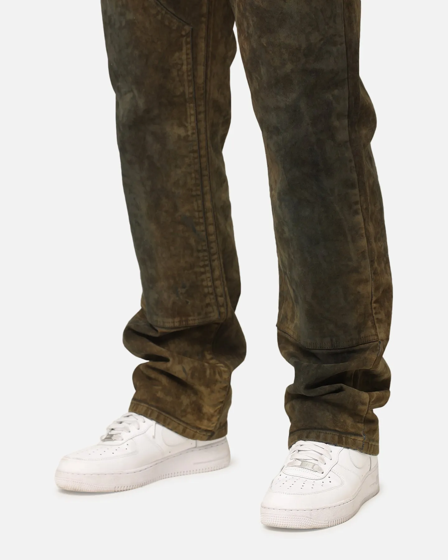 MNML V712 SL3 Suede Pants Olive/Black