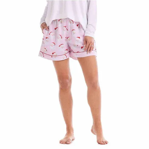 Mud Pie Santa Sleep Shorts