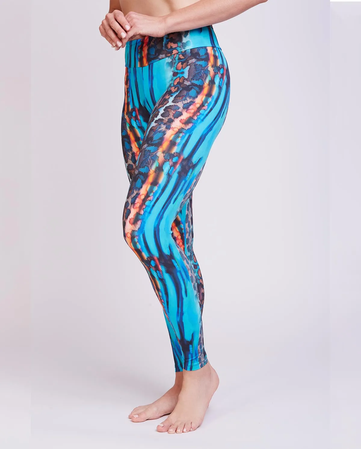 Ocean Waves Yoga Pant