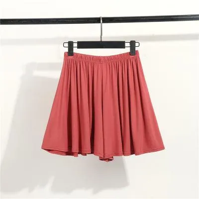 Outdoor Modal High Waist Shorts Women Summer All-Matching Slim Look Loose Casual Pants Thin Pajamas Culottes Home Plus Size Shorts