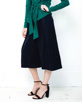 People Tree | Janine Corduroy Culottes | Navy