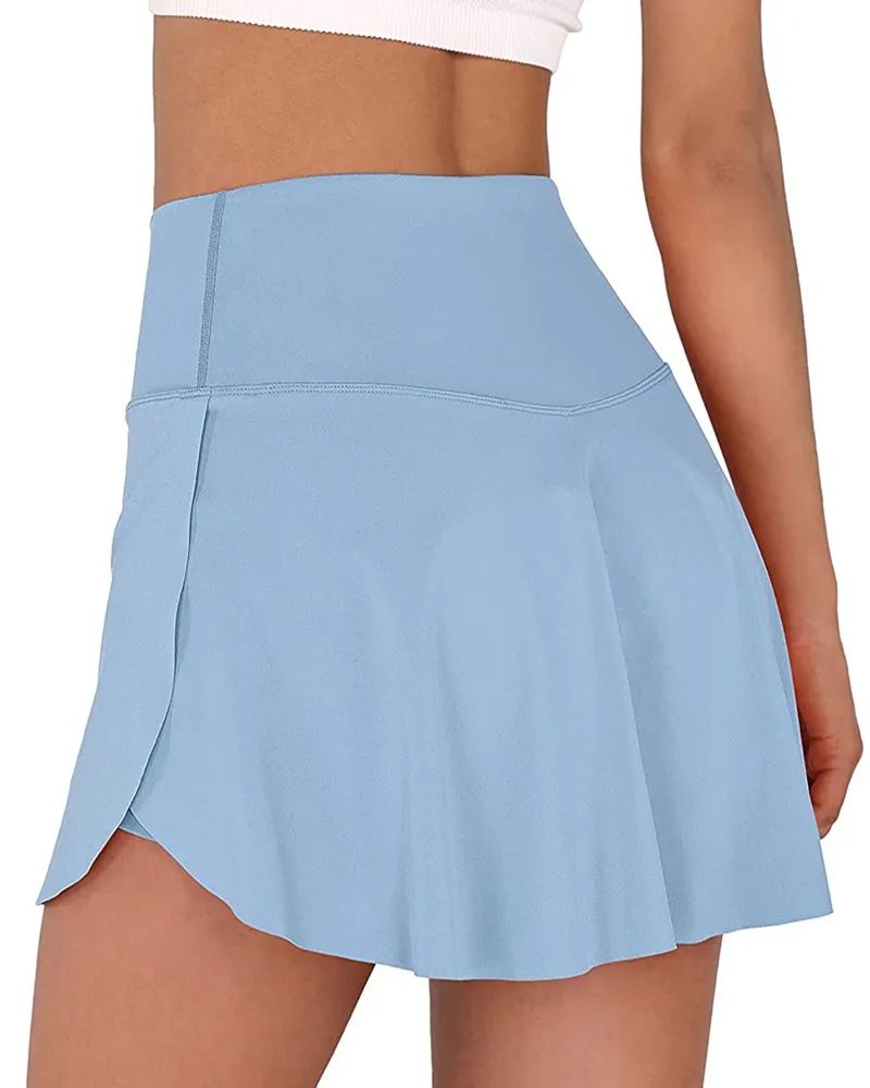 Quick Dry Fitness Workout Culottes Skirt