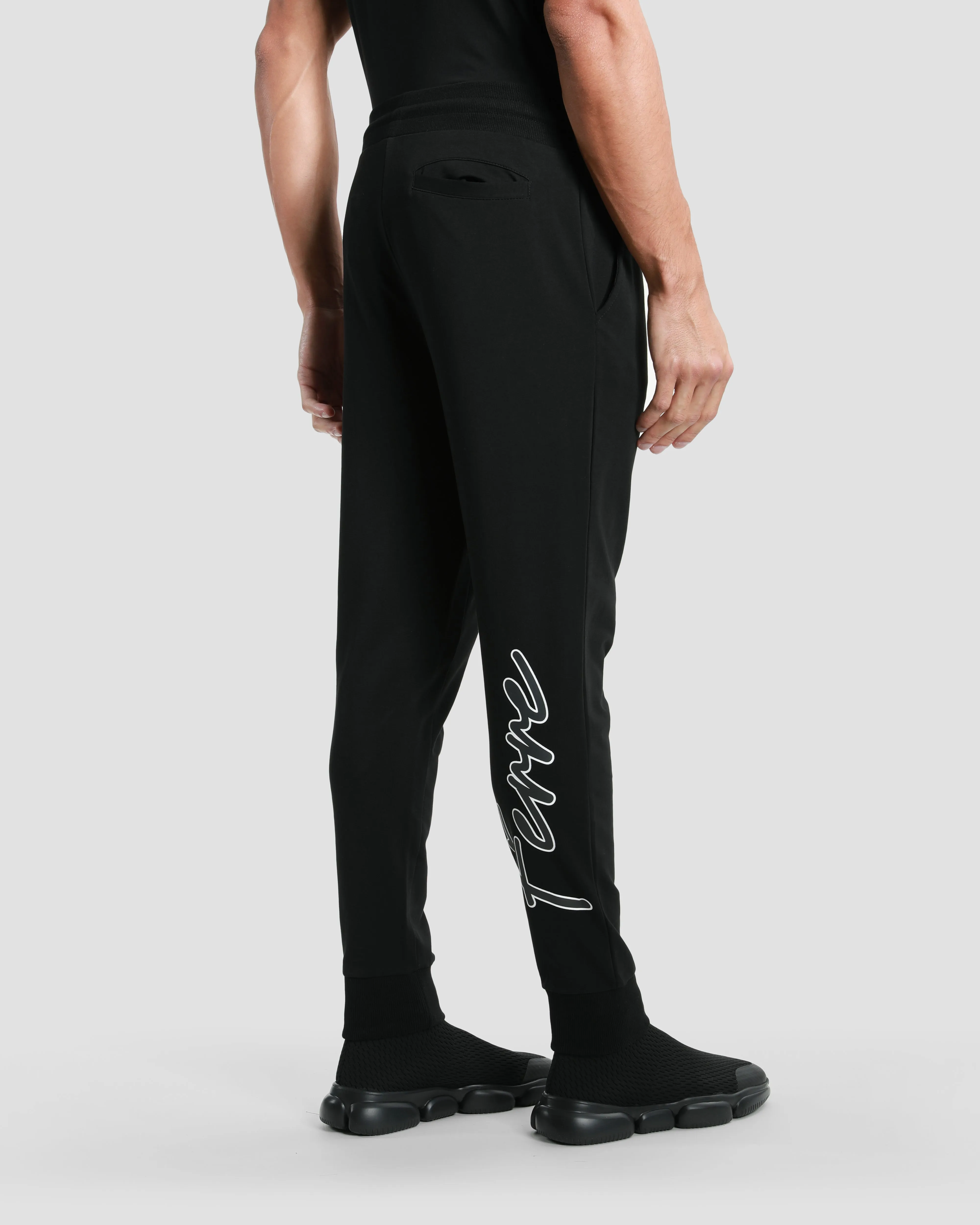 Script Branding Track Pants