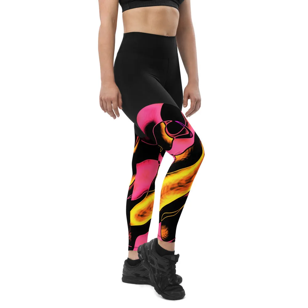 Sports Leggings Pretty Pink