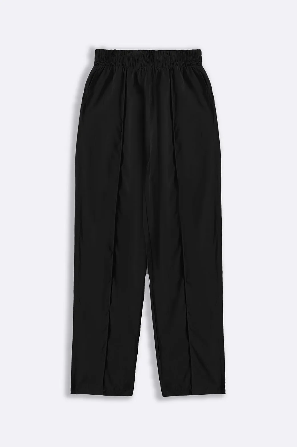 STONEWASH PLEATED TROUSERS