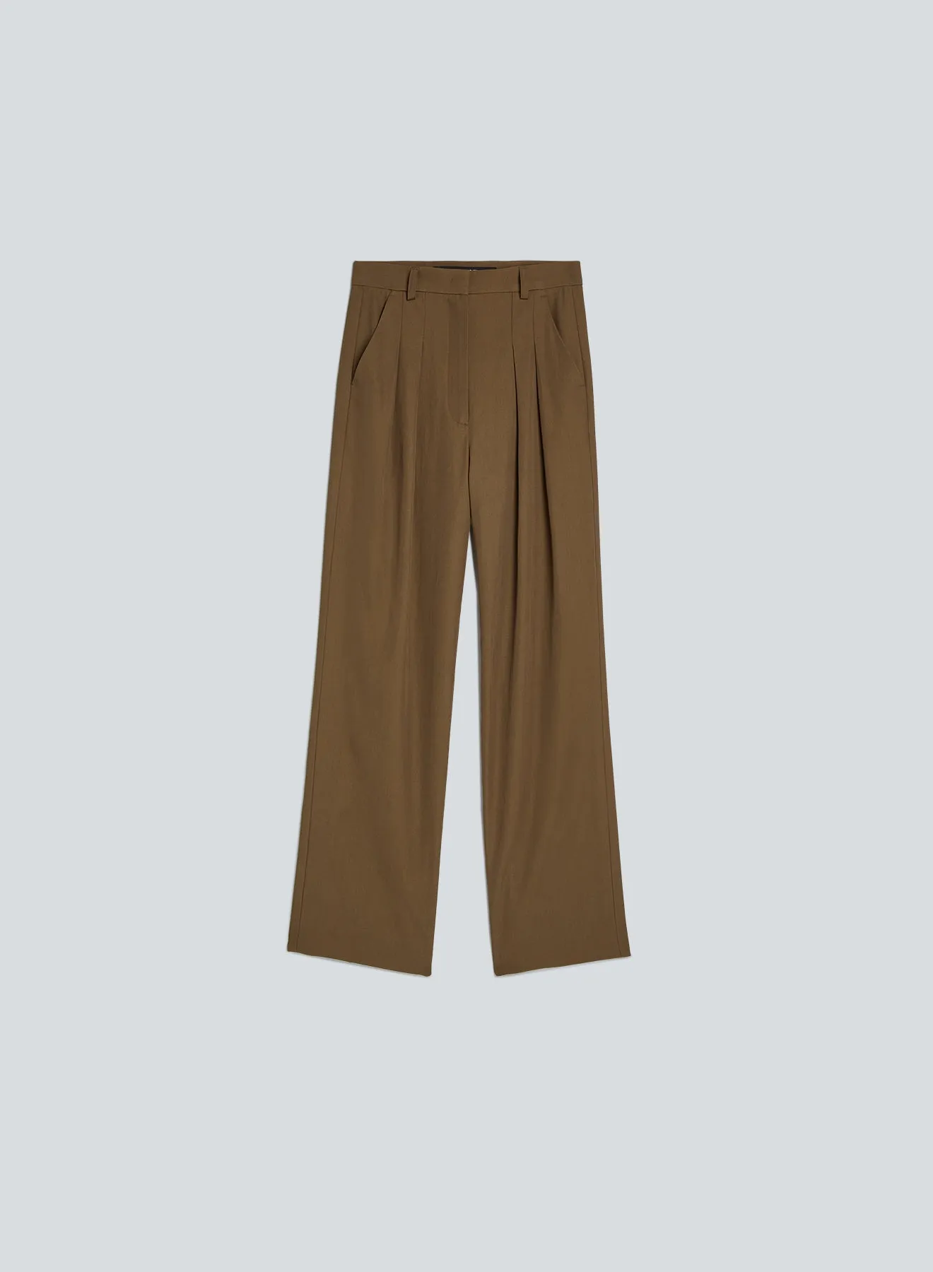 Trousers light wool | breen