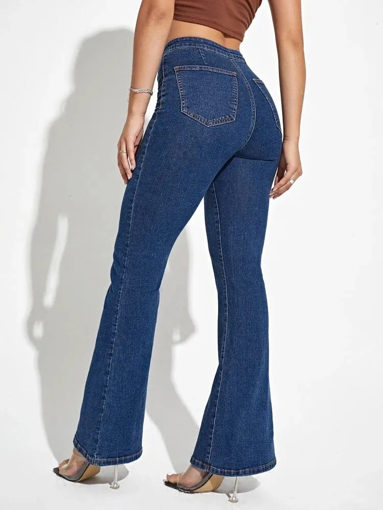 Ultra High Rise Flare Bootcut Jeans