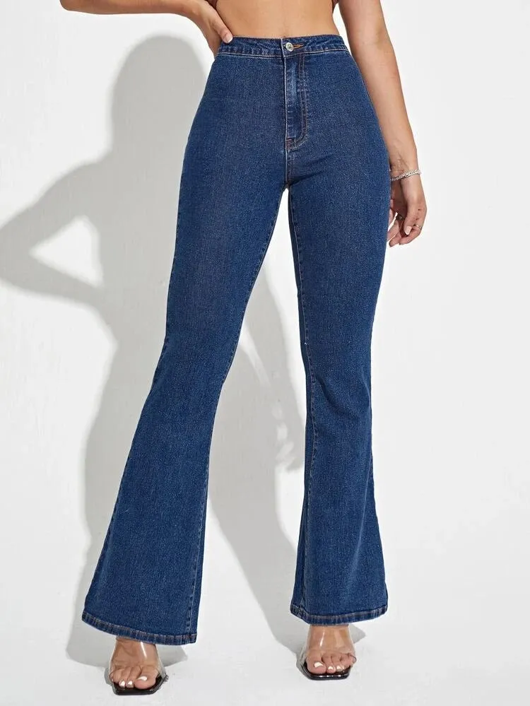 Ultra High Rise Flare Bootcut Jeans