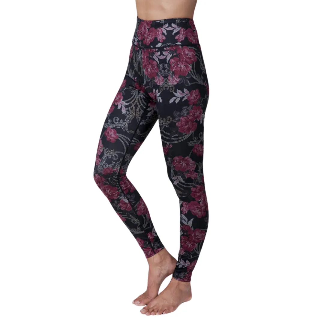 Ultra High Waist Legging (Versailles Rose Print)