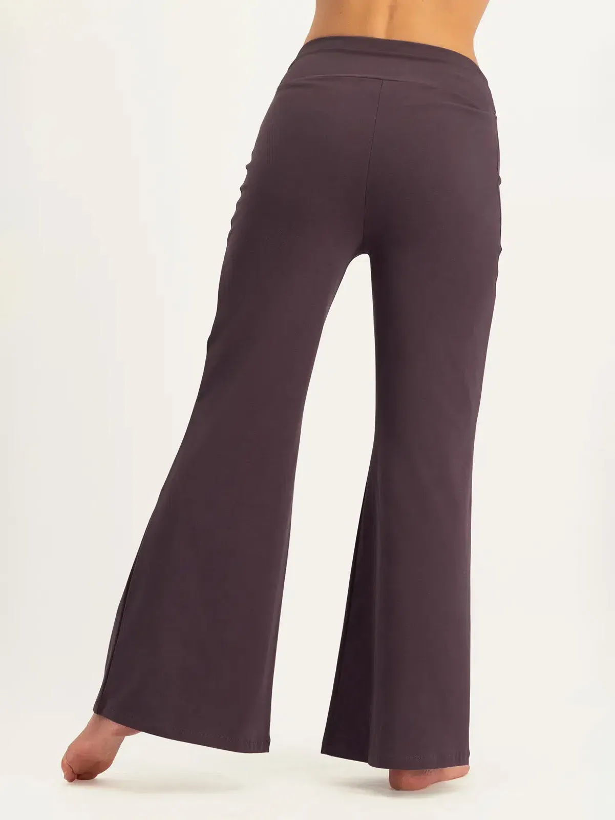 Urban Goddess Maeve Wide Leg Yoga Pants - Berry