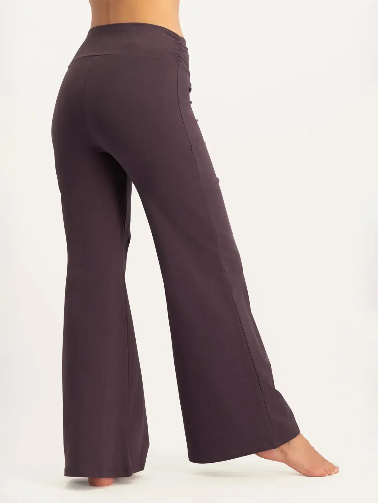 Urban Goddess Maeve Wide Leg Yoga Pants - Berry