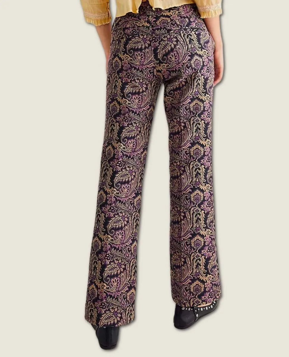 Walker Relaxed Jacquard Pants