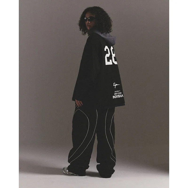 WAVE TRACK PANTS / BLACK