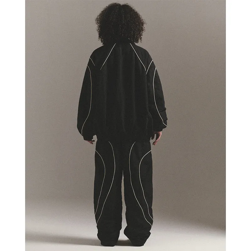 WAVE TRACK PANTS / BLACK