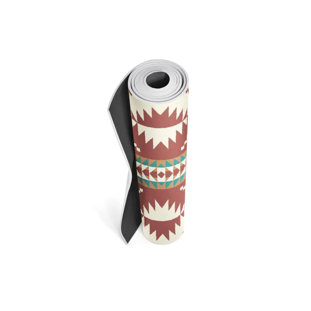 Yune Yoga Mat Pendleton Spider Rock Clay